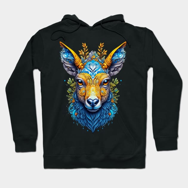 Mythical Deer Hoodie by TinaGraphics